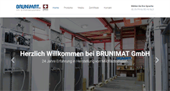 Desktop Screenshot of brunimat.ch